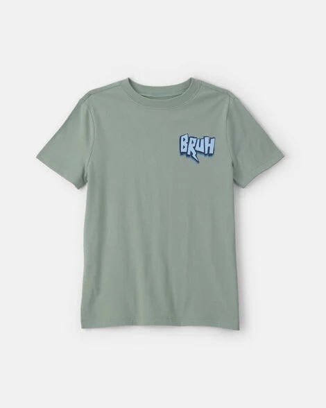 Boys 'Rad Like Dad' Graphic Tee - Grey