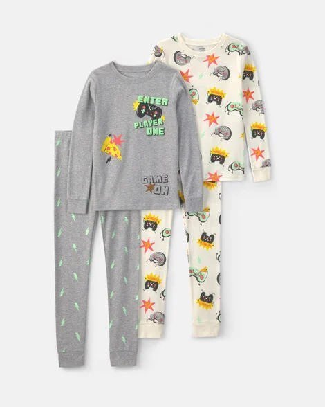 Boys 4-Piece 'Sleep Champs 01' 100
