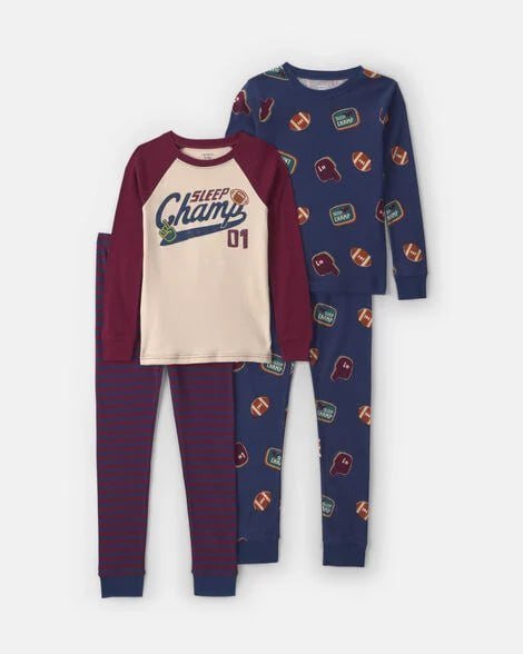 Boys 4-Piece 'Sleep Champs 01' 100