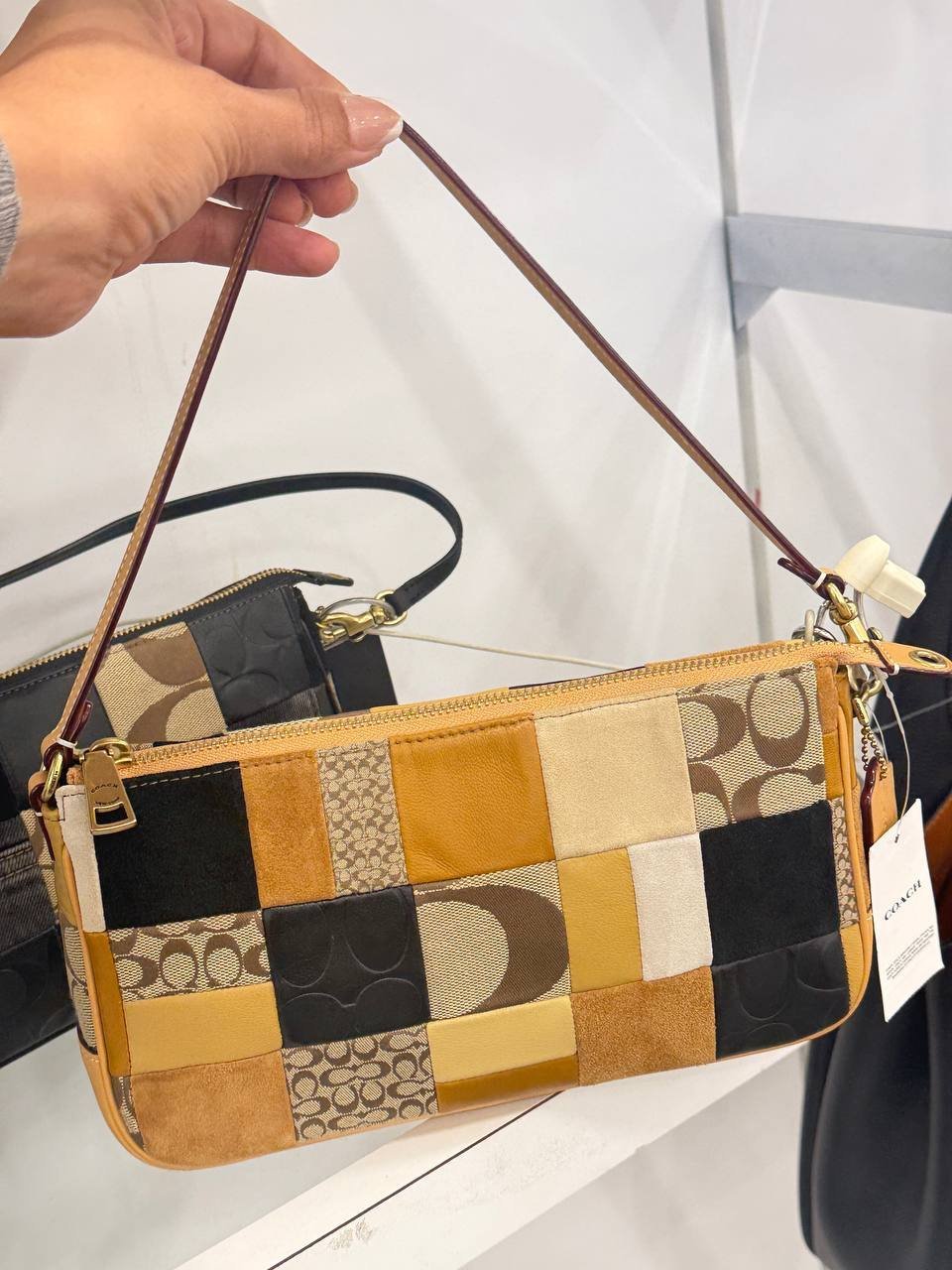 Bolsa Coach acompanha Dustbin BOLSA MÉDIA