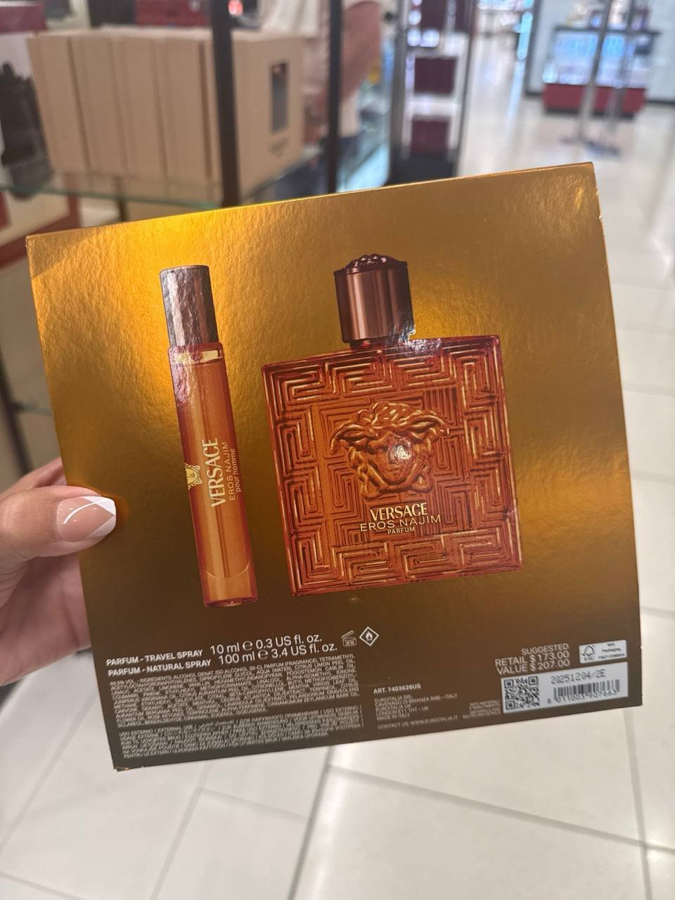 kit VERSACE   Masculino