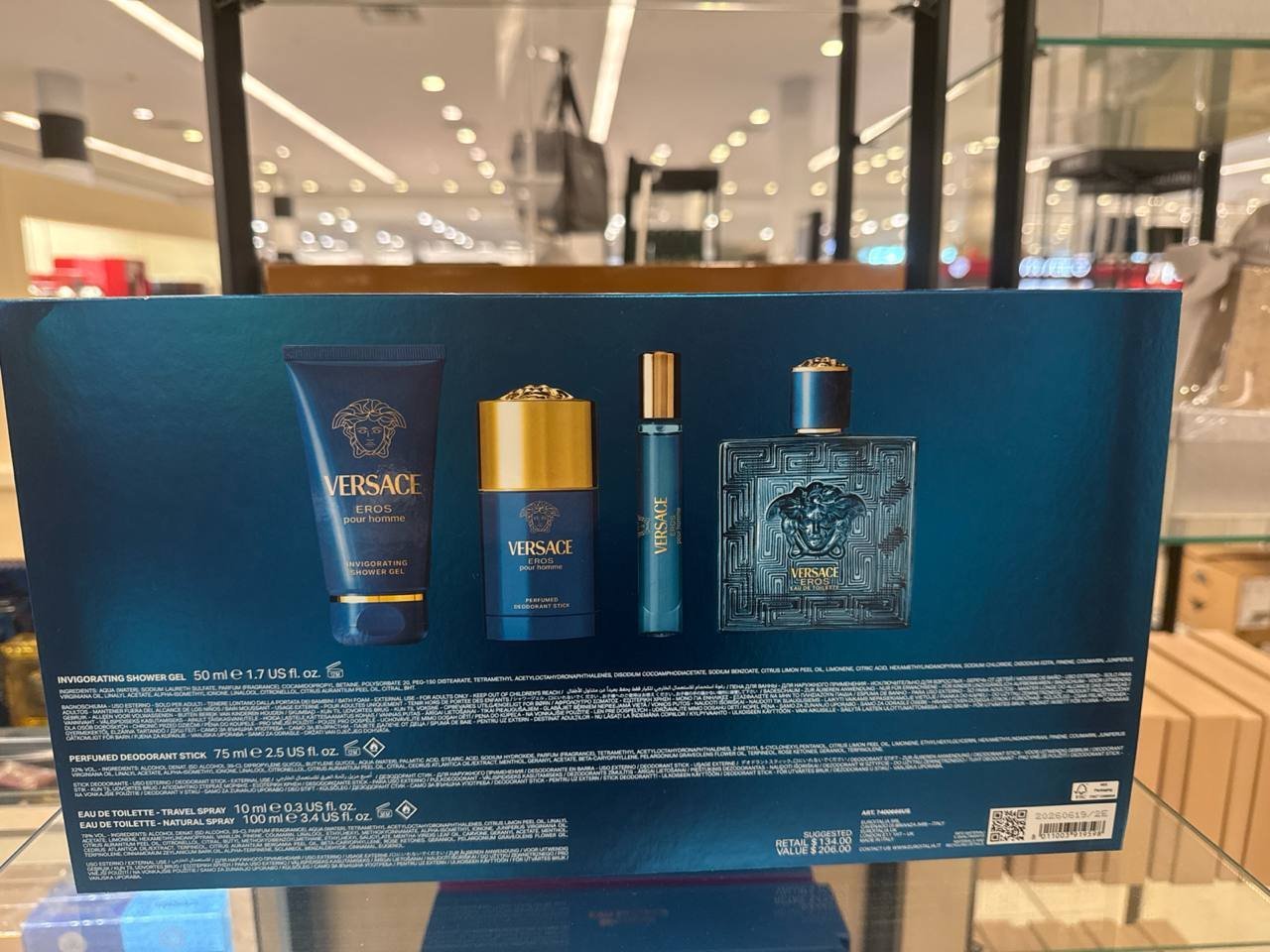 kit VERSACE   Masculino