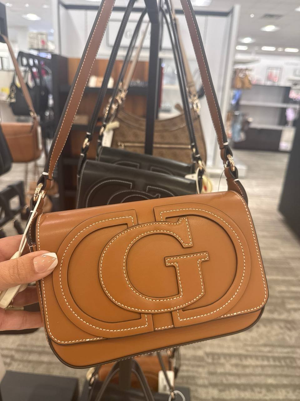 GUESS  Ruby Small Flap Shoulder Handbag