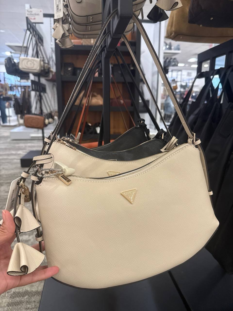 GUESS  Danielle Small Zip-Top Shoulder Handbag