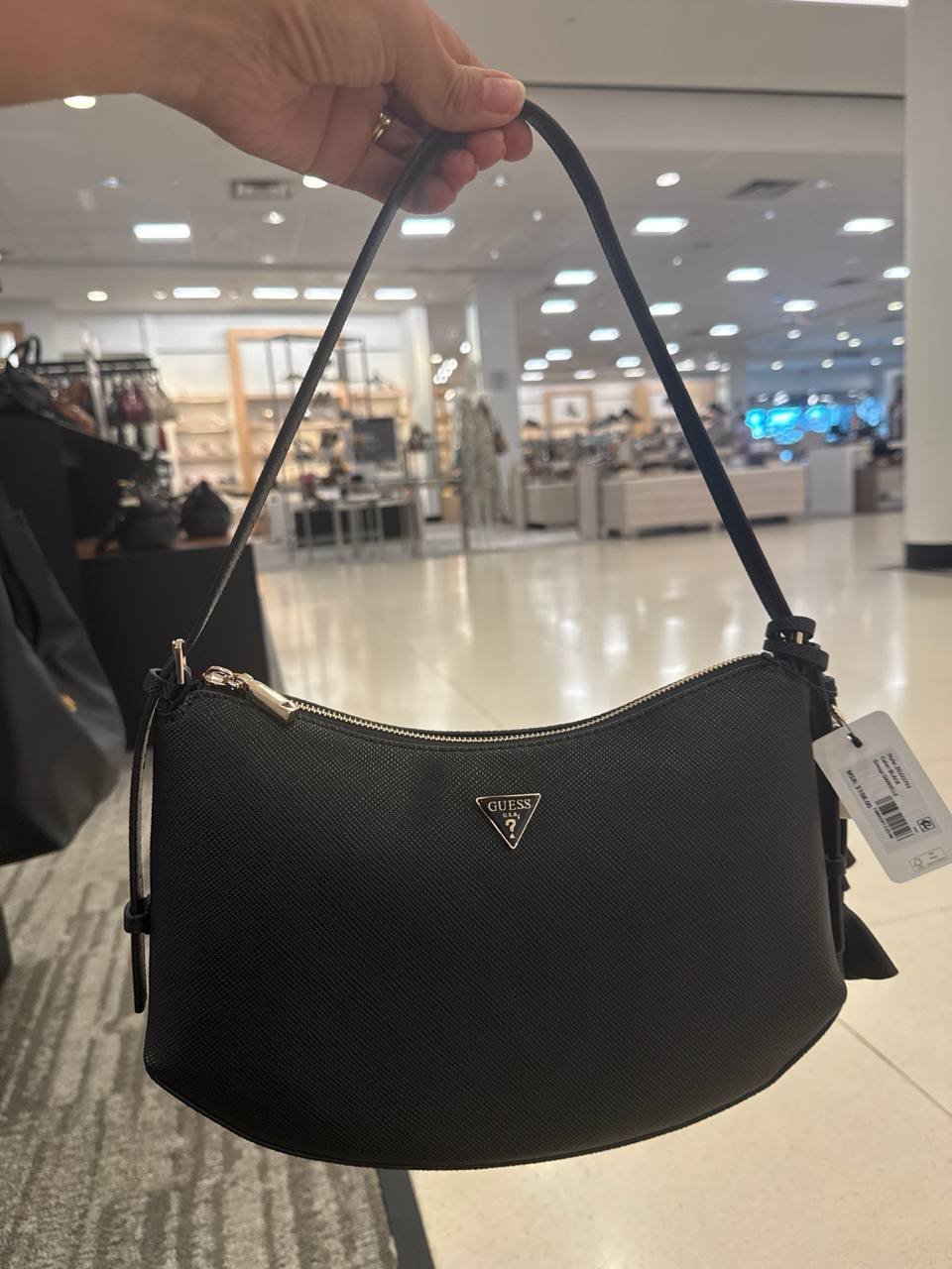 GUESS  Danielle Small Zip-Top Shoulder Handbag