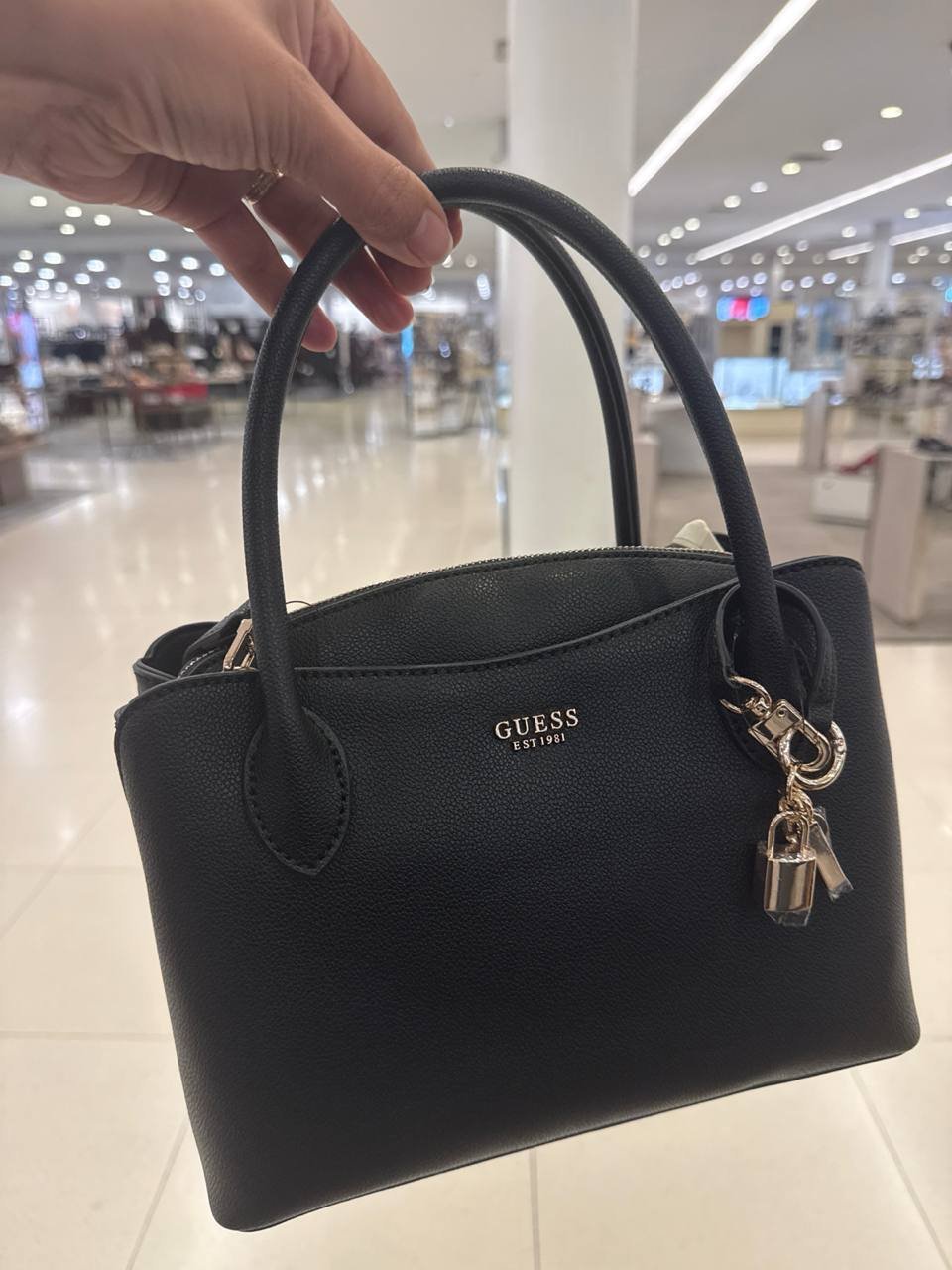 GUESS Bethany Small Satchel Handbag