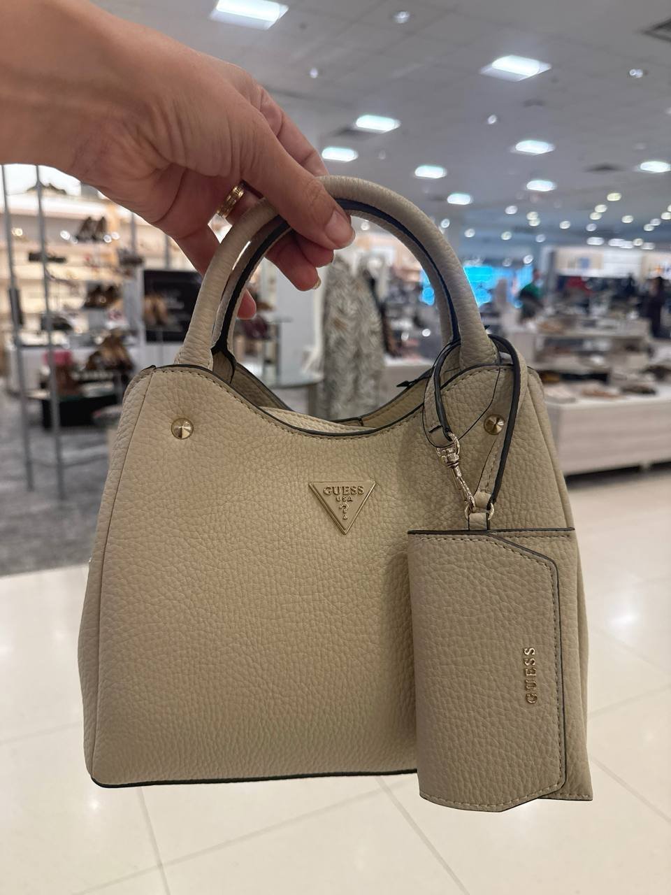 GUESS Lorella Girlfriend Small Tote Handbag