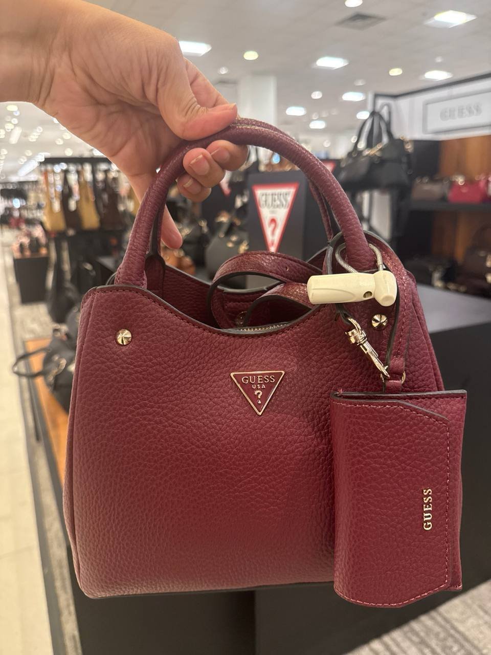 GUESS Lorella Girlfriend Small Tote Handbag