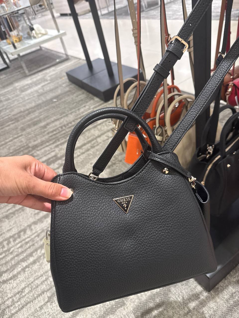 GUESS Lorella Girlfriend Small Tote Handbag