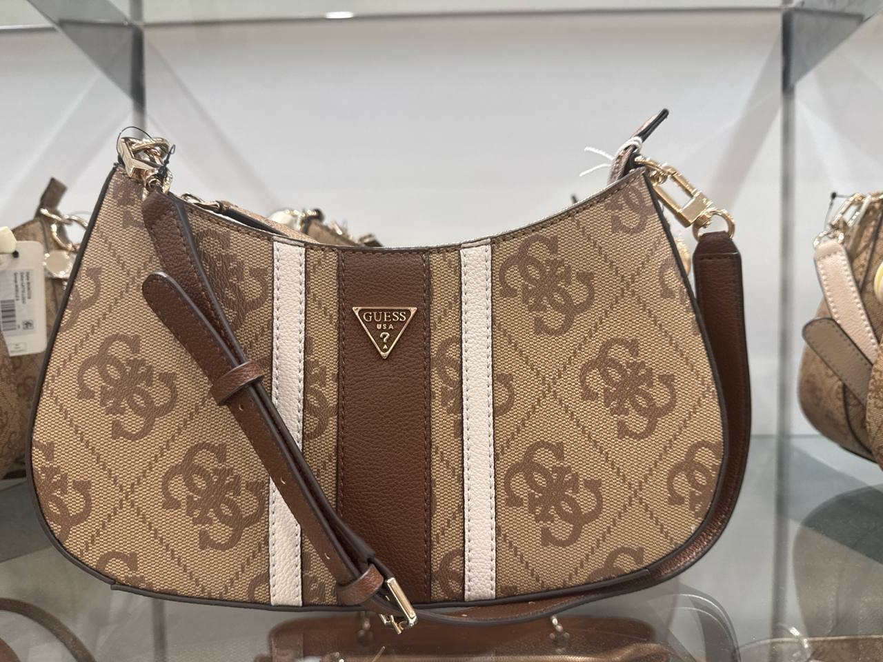 GUESS  Noelle li Small Magnetic Snap Shoulder Handbag média