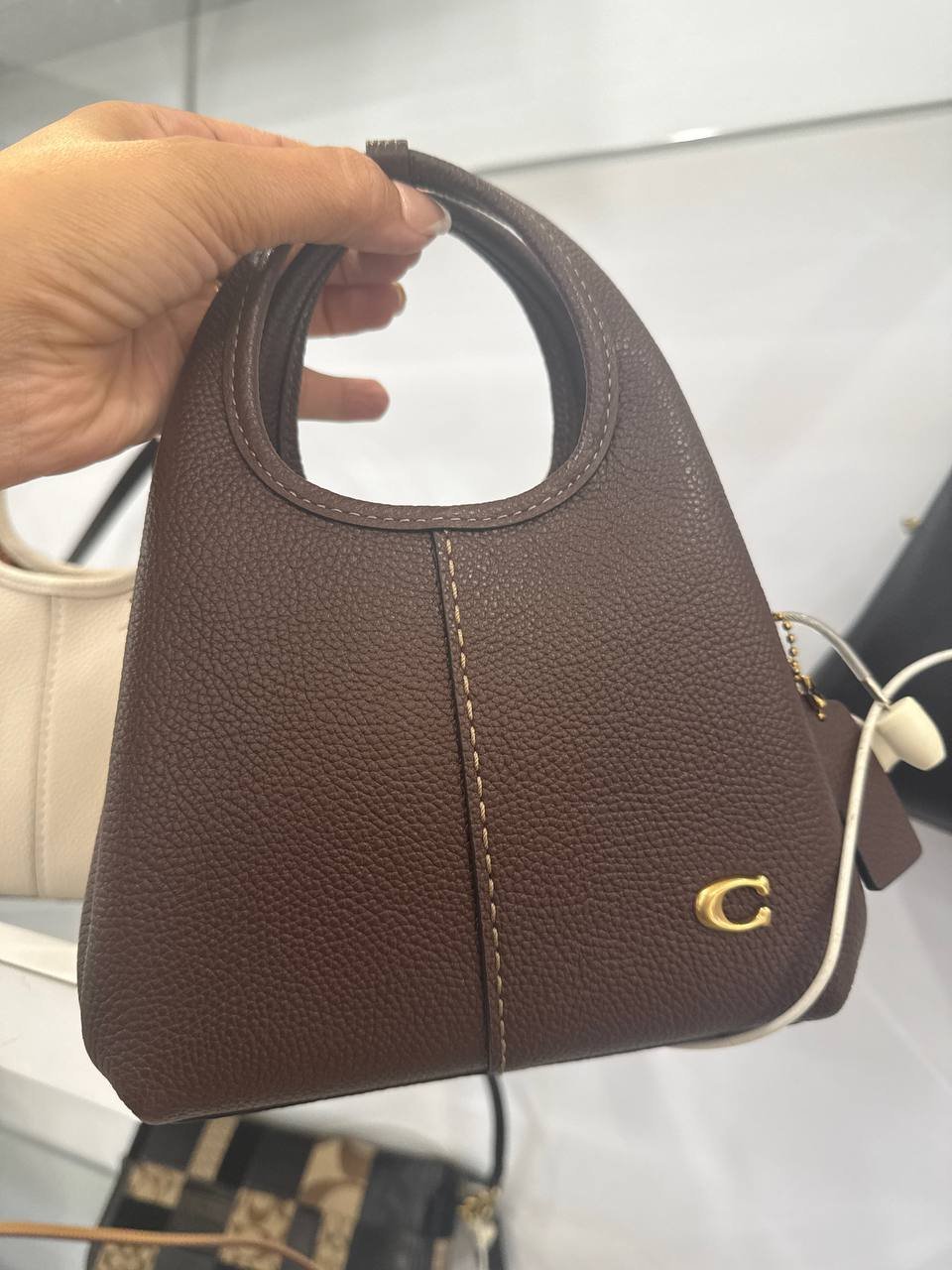 Bolsa Coach com alça crossbody  BOLSA PEQUENA