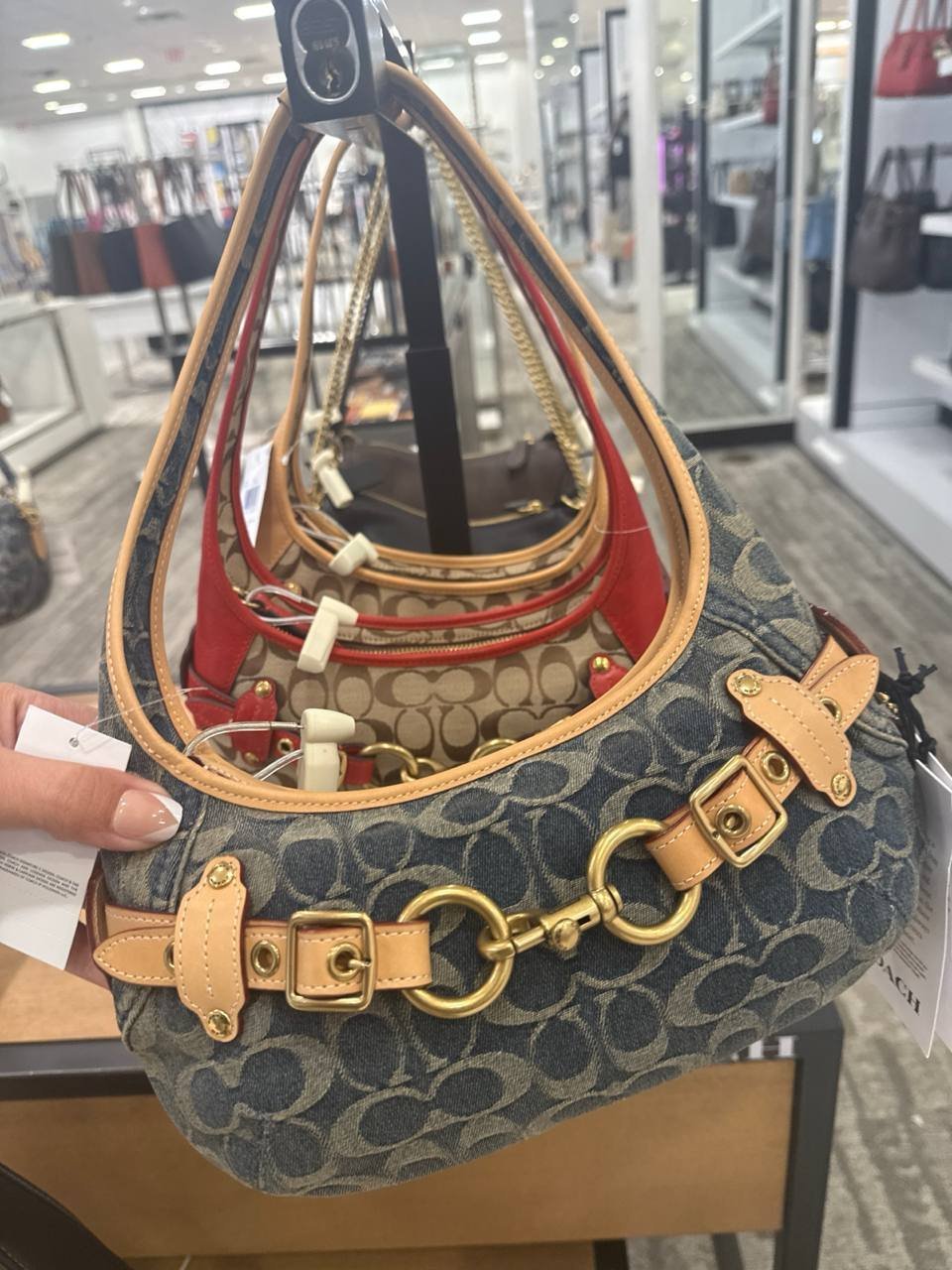 Belted Ergo Small Suede Shoulder Bag 26 e Dustbag