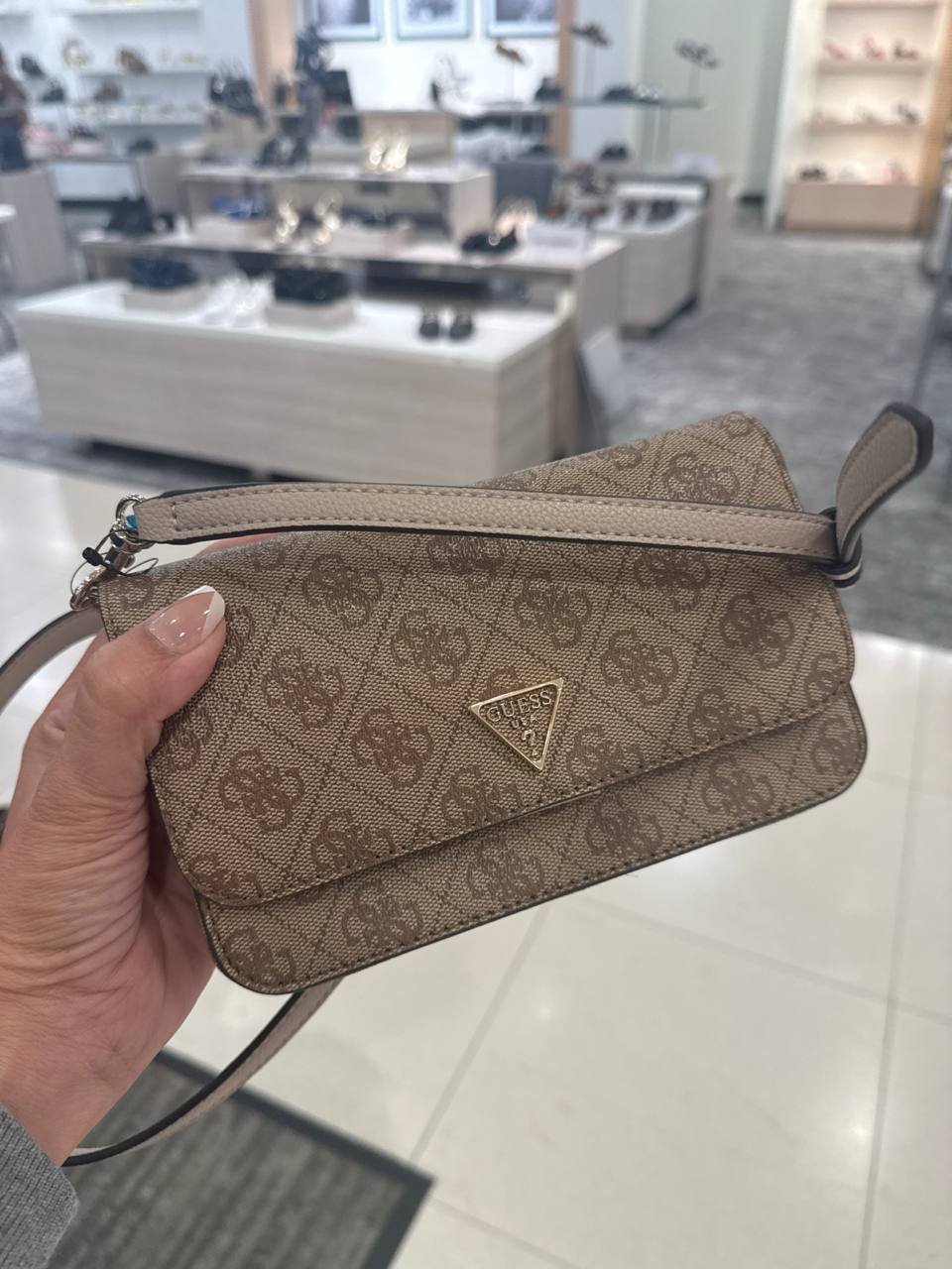 GUESS Noelle II Mini Flap Logo Crossbody