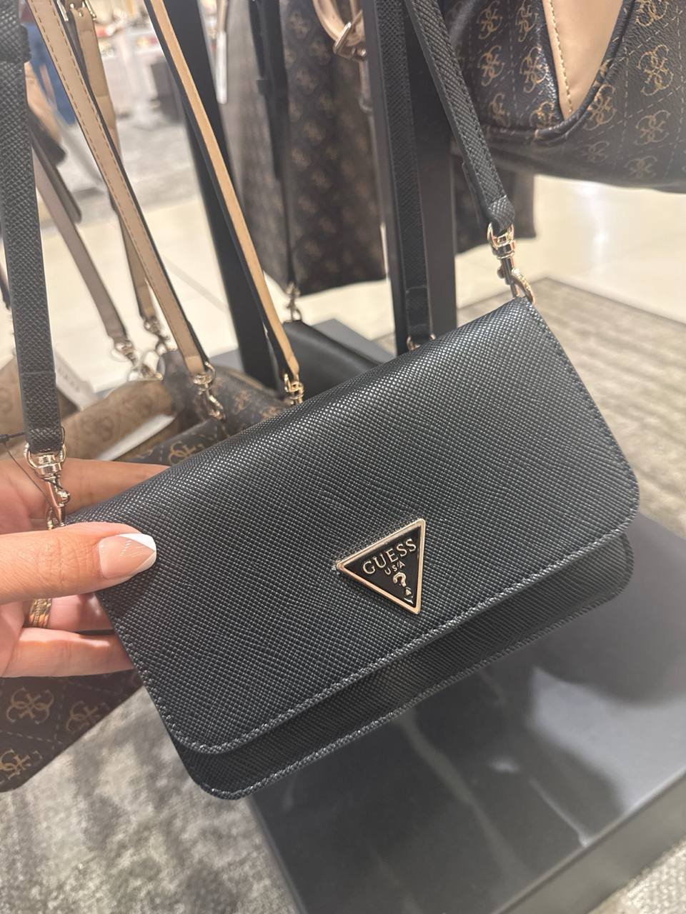 GUESS Noelle II Mini Flap Logo Crossbody