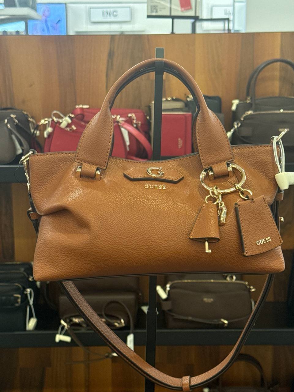 GUESS  Suzy Small Dual Handle Satchel Handbag