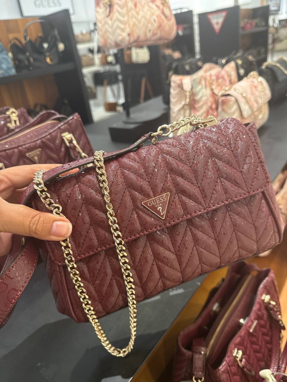 GUESS  Stacey Flap Small Convertible Crossbody Handbag