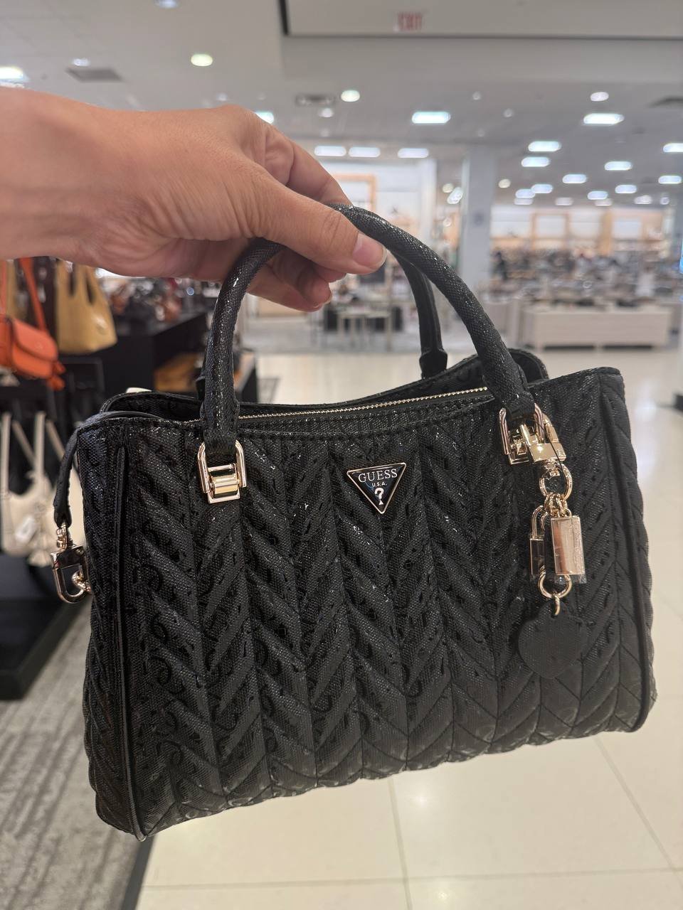 GUESS  Stacey Girlfriend Small Satchel Handbag