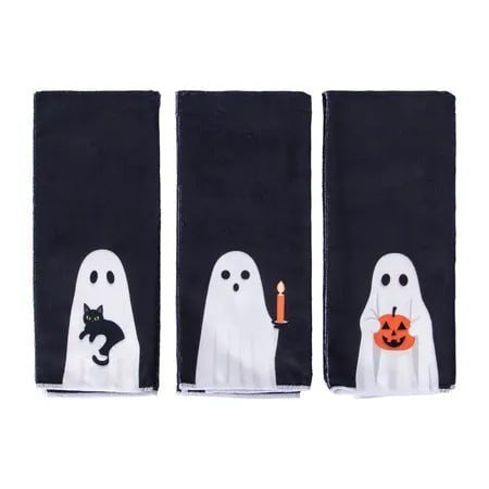 Halloween Dish Towels 3-Pack