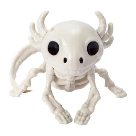 Halloween Skeleton Axolotyl Décor