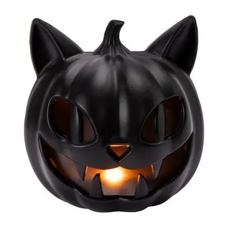 Halloween LED Pumpkin Head
