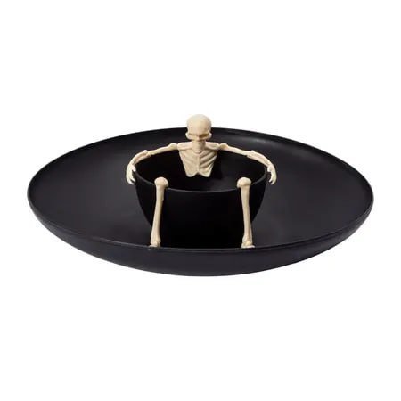 Halloween Skeleton Chip And Dip Tray