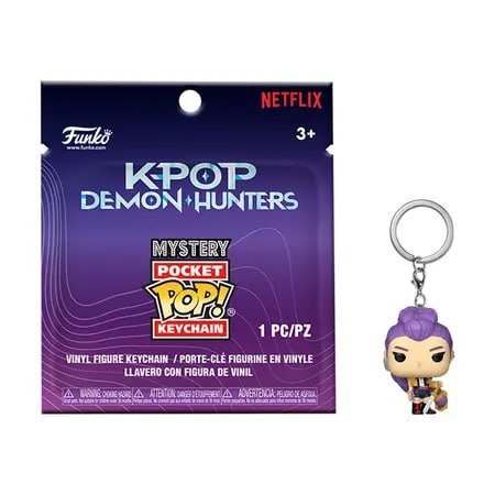 Funko® Mystery Pop! Netflix KPop Demon Hunters Vinyl Figure Keychain (Styles May Vary)