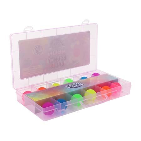 Toy Mania Squish & Squiggle Bouncy Balls 12-Pack