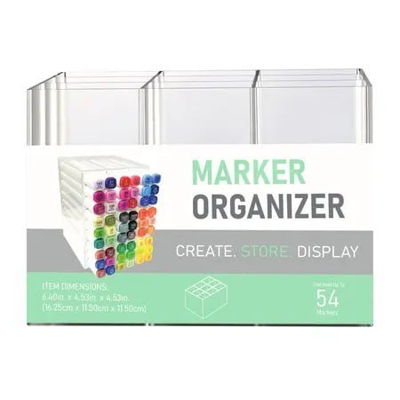 Marker Organizer Storage Case