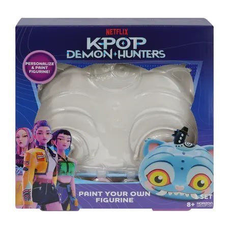 Netflix KPop Demon Hunters Paint Your Own Figurine Set