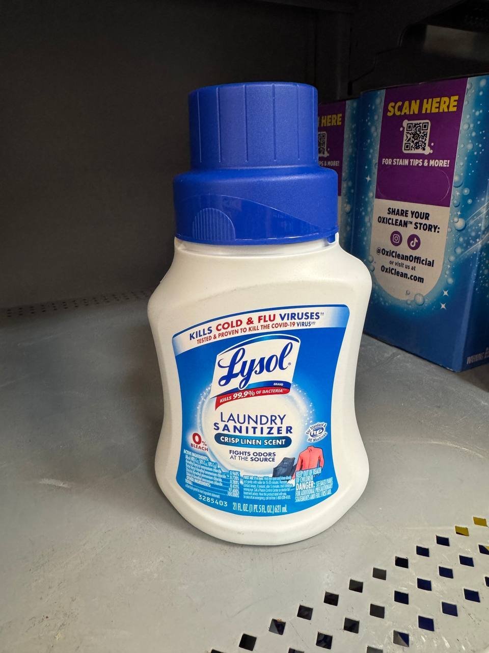 HIGIENIZADOR PARA MÁQUINA DE LAVAR