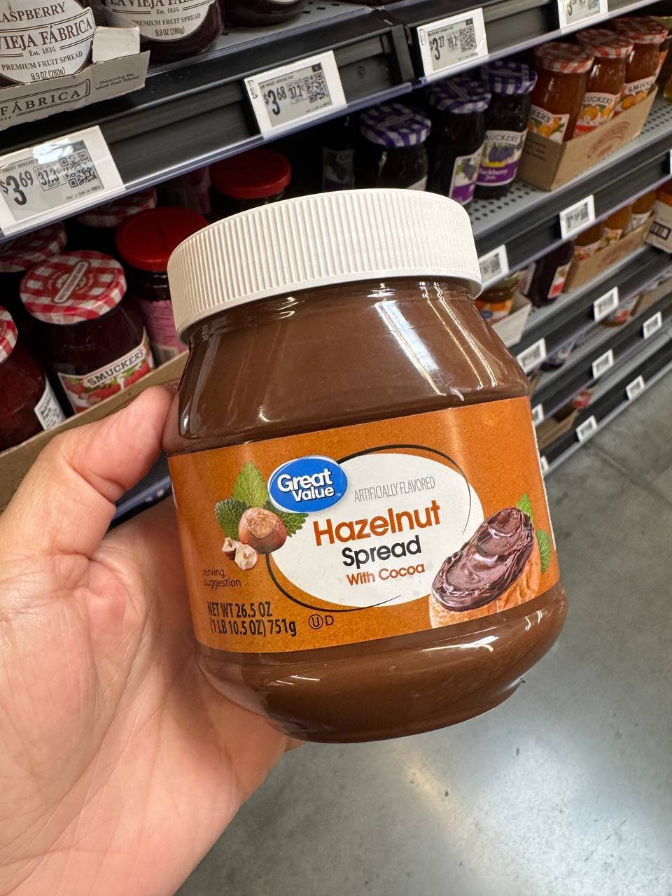CREME DE AVELÃ