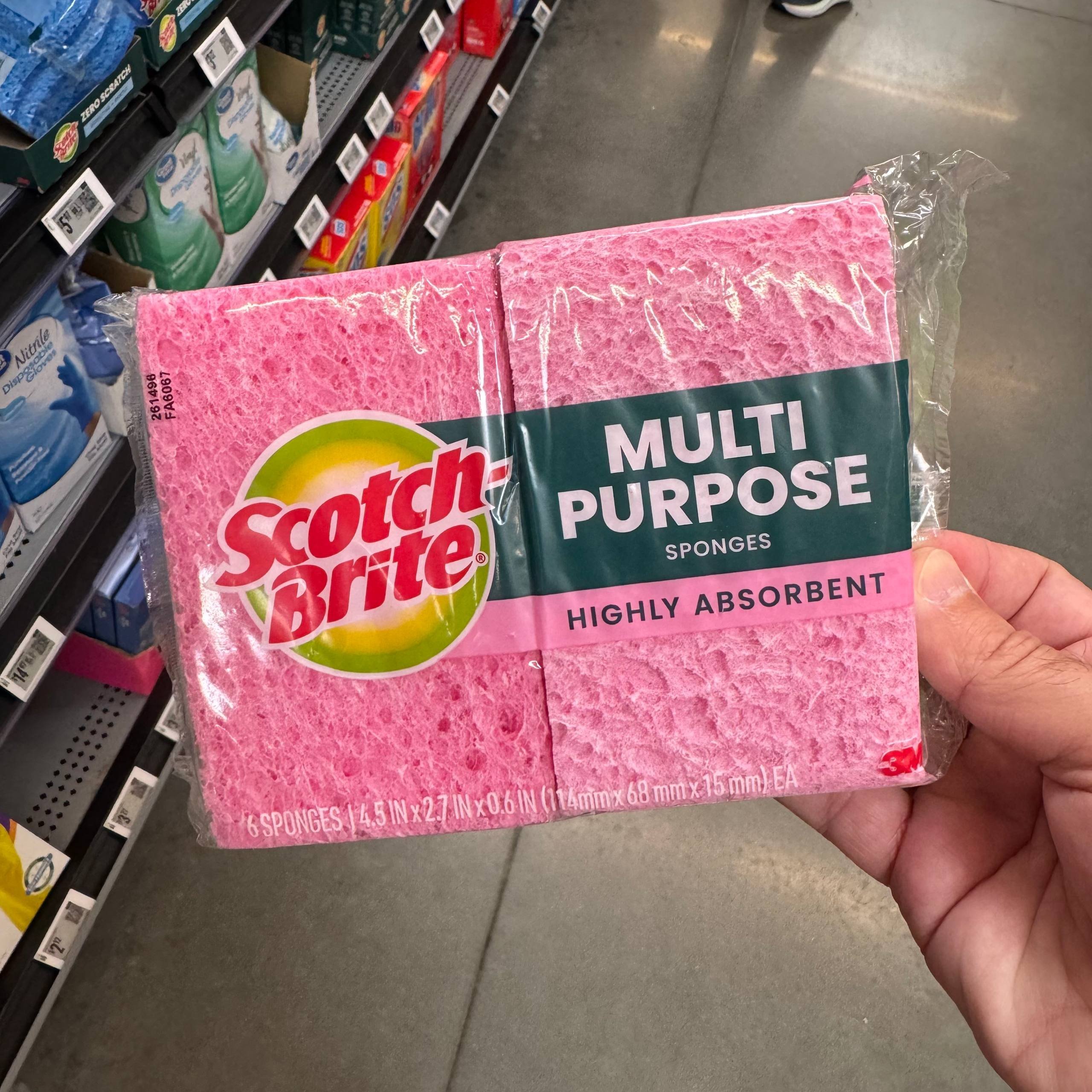 KIT 6 ESPONJAS