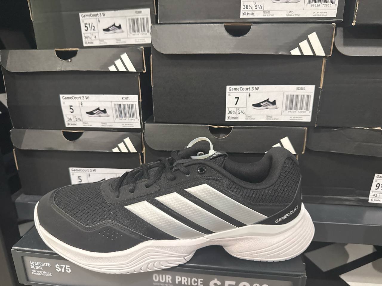Tenis  número Americano