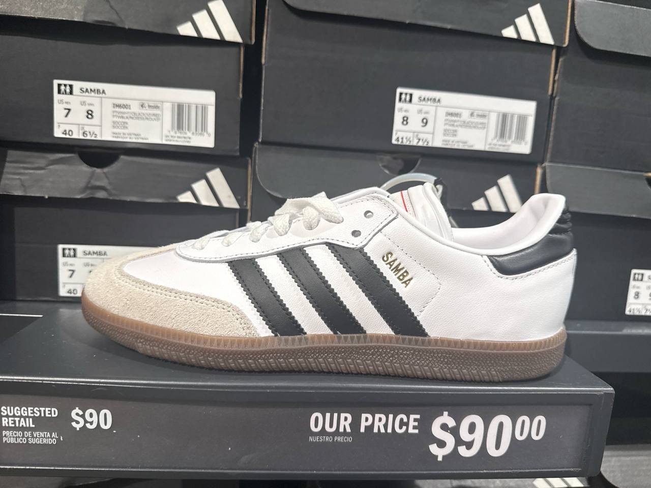 Tenis  número Americano
