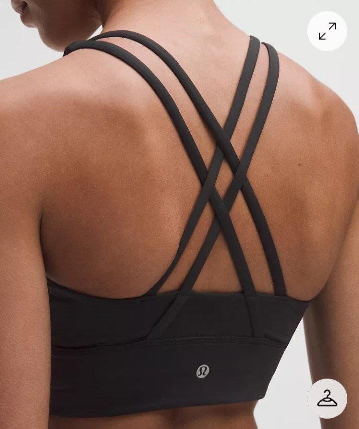 lululemon Energy Longline Bra Medium Support, B–D Cups