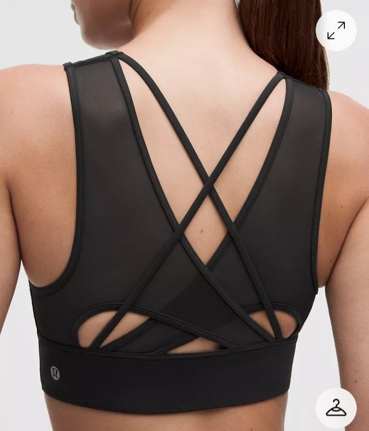 Mesh Crossback Sports Bra B/C Cup