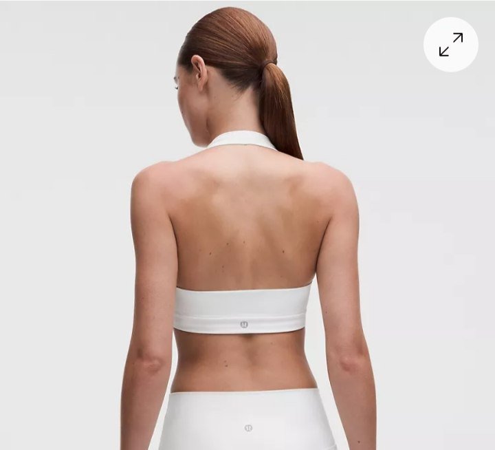lululemon Focuser Halter Bra Light Support, A/B Cup