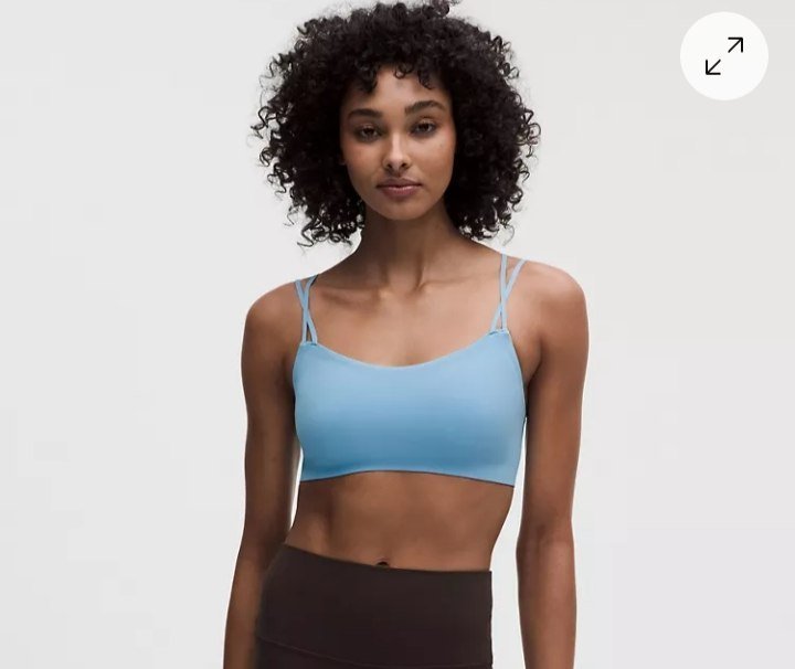 FlexyFlex Double-Strap Yoga Bra Light Support, A-C Cups