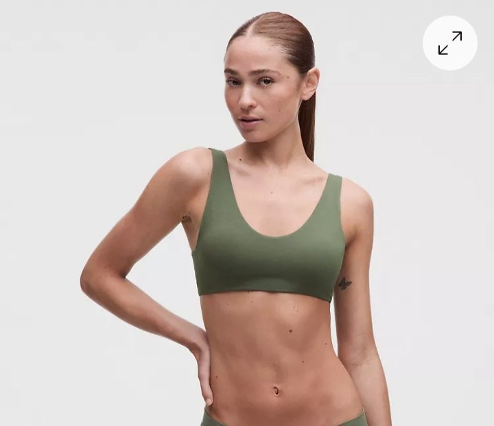 UnderEase Scoop-Neck Bralette A-C Cups