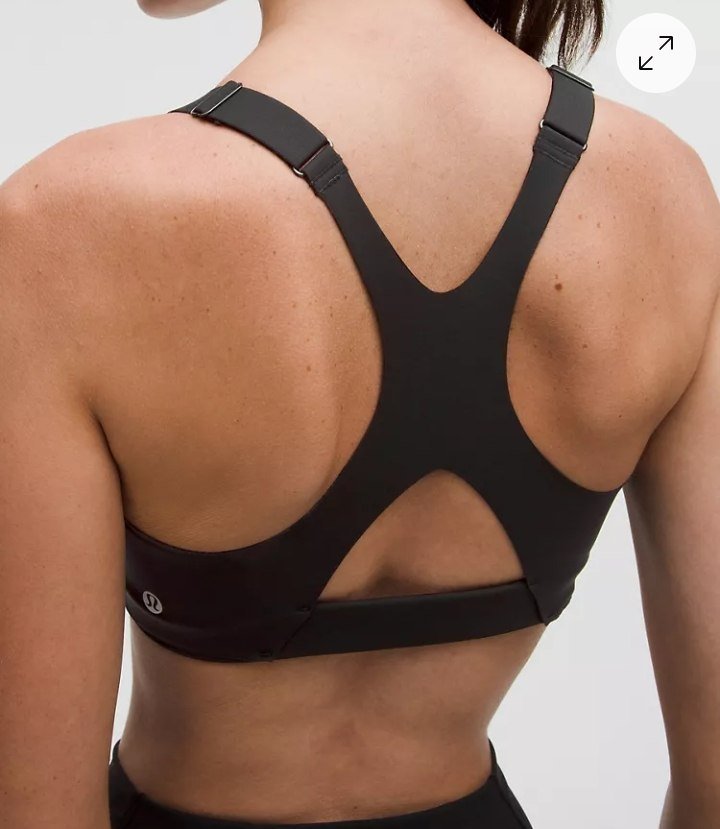 Ultralu Square-Neck Workout Bra Medium Support, B/C Cup