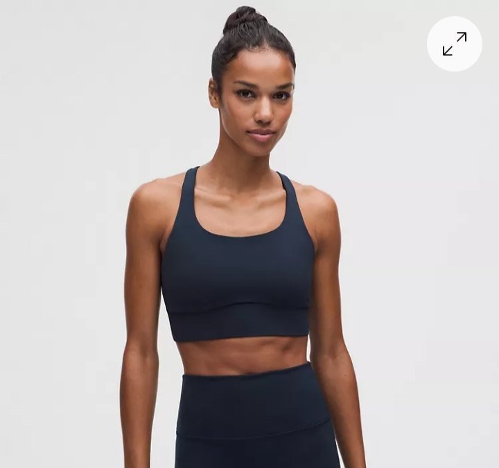 lululemon Energy Longline Bra Medium Support, B-D Cups Evolve