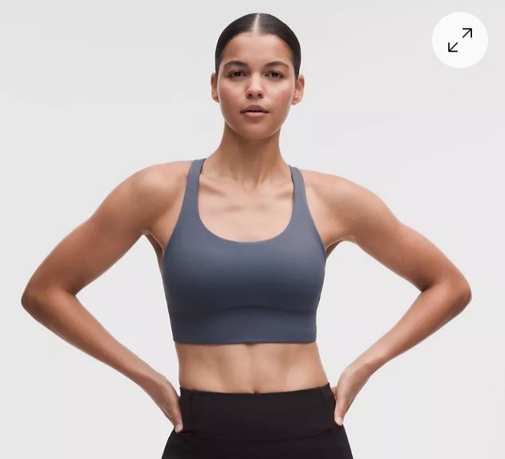 lululemon Energy Longline Bra Medium Support, B-D Cups Evolve