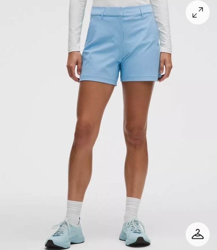 Stretch Twill Golf Short 5"