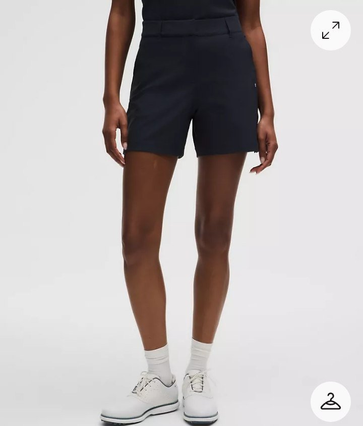 Stretch Twill Golf Short 5"