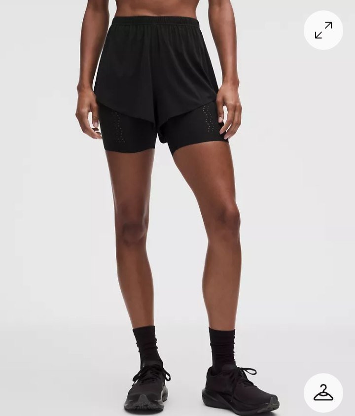 Sleek Perforated 2-in-1 High-Rise Short