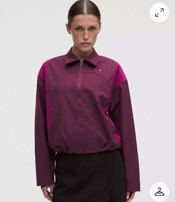 Collared Panelled Golf Jacket