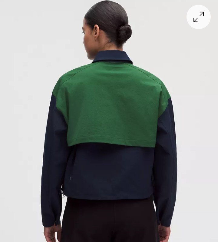 Collared Panelled Golf Jacket
