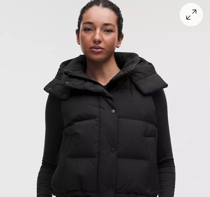 Wunder Puff 600-Down-Fill Cropped Vest