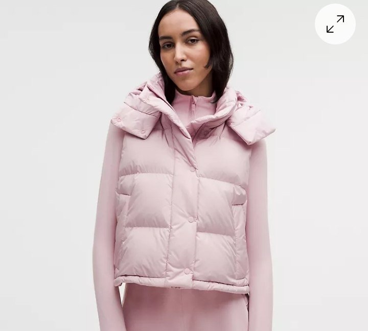 Wunder Puff 600-Down-Fill Cropped Vest