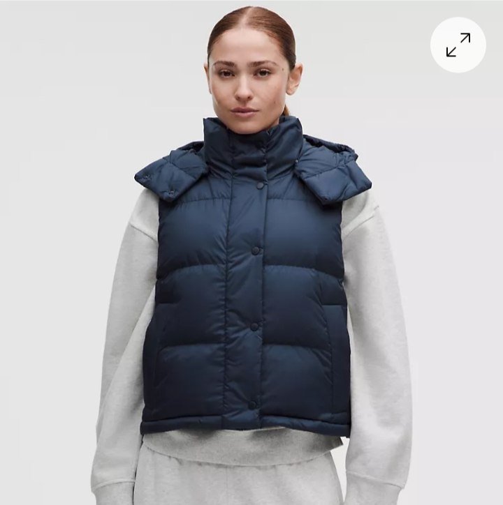 Wunder Puff 600-Down-Fill Cropped Vest
